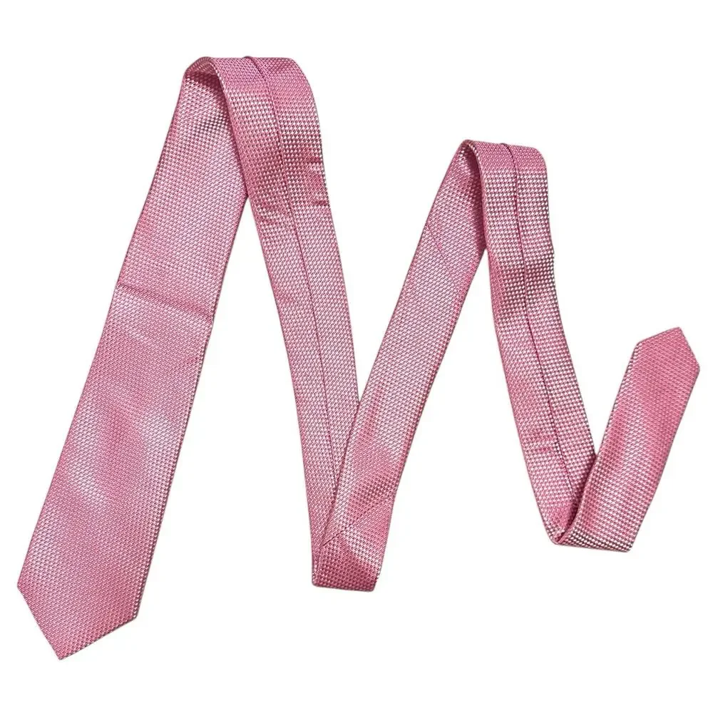Lord & Taylor Pink Woven Silk‎ Boys Necktie 51” x 2.5” Youth Classic